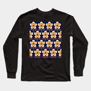 Pretty Primulas in a Row Long Sleeve T-Shirt